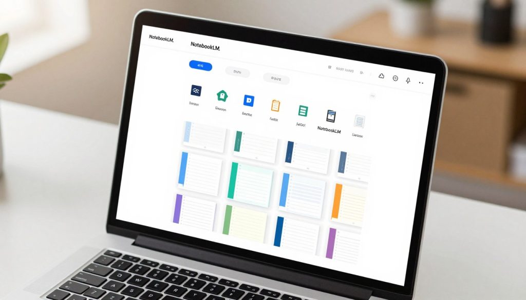 رابط کاربری NotebookLM